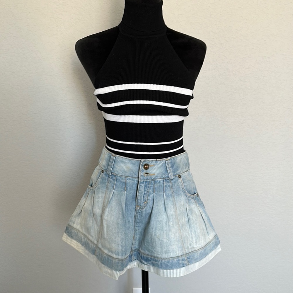 Short jeans skirt by United Colors of Benetton